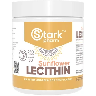 Лецитин Stark Pharm Sunflower Lecithin, 250 г