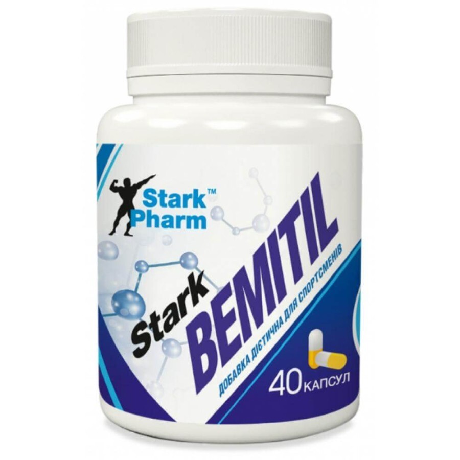 Предтренировочный комплекс Stark Pharm Bemitil 250 мг, 40 капс.: цены и характеристики