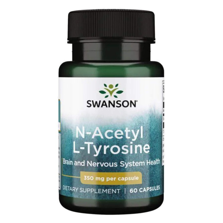 Аминокислоты Swanson N-Acetyl L-Tyrosine 350 мг, 60 капс.: цены и характеристики
