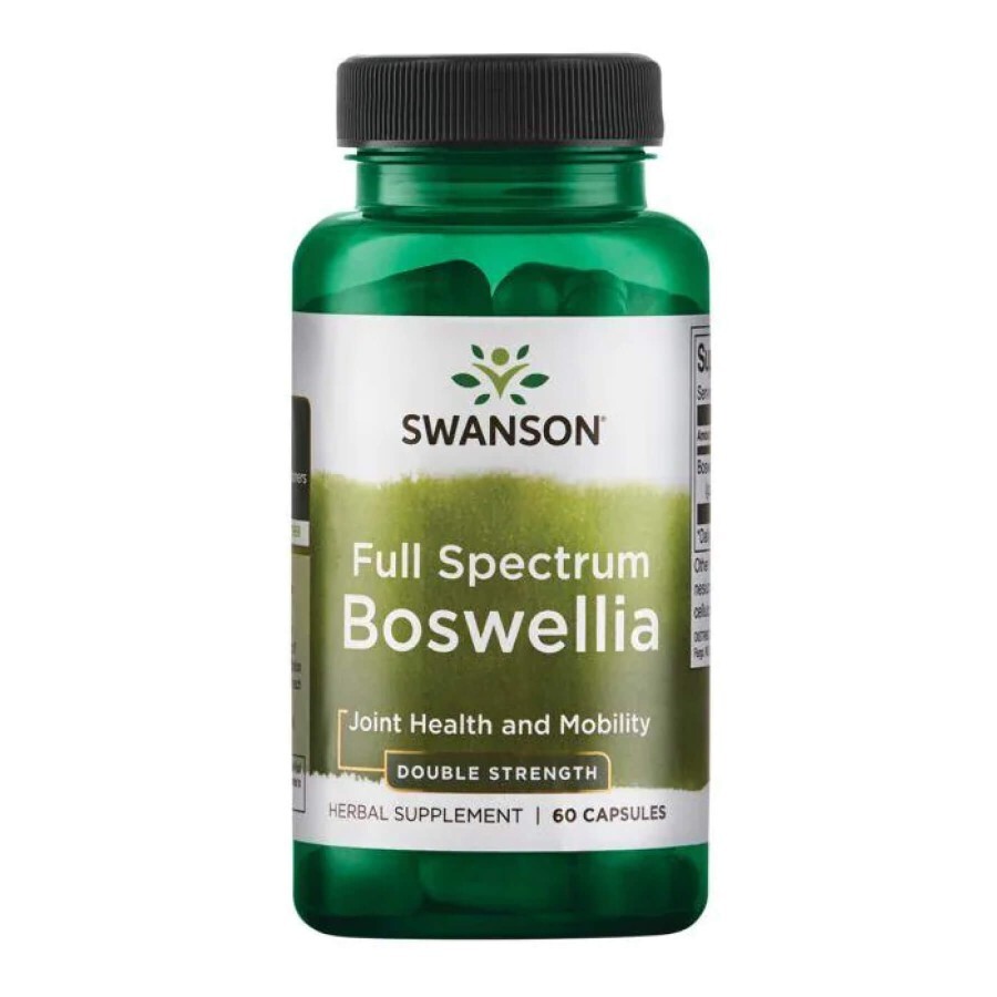 Босвелия Swanson Boswellia Double Strength 800 мг, 60 капс.: цены и характеристики