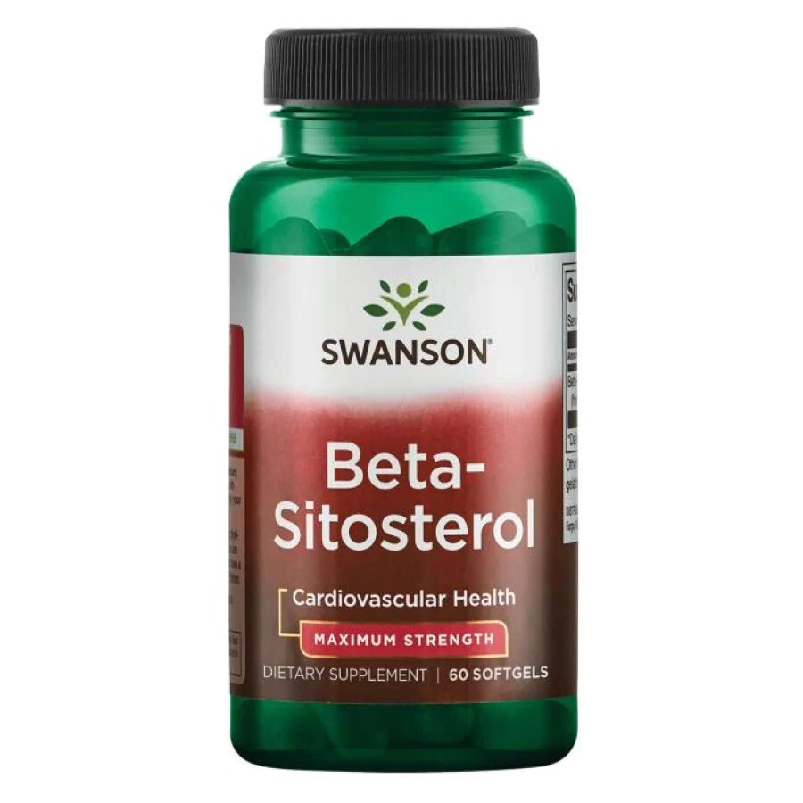 Комплекс Swanson Beta-Sitosterol Maximum Strength 160 мг, 60 капс.: цены и характеристики