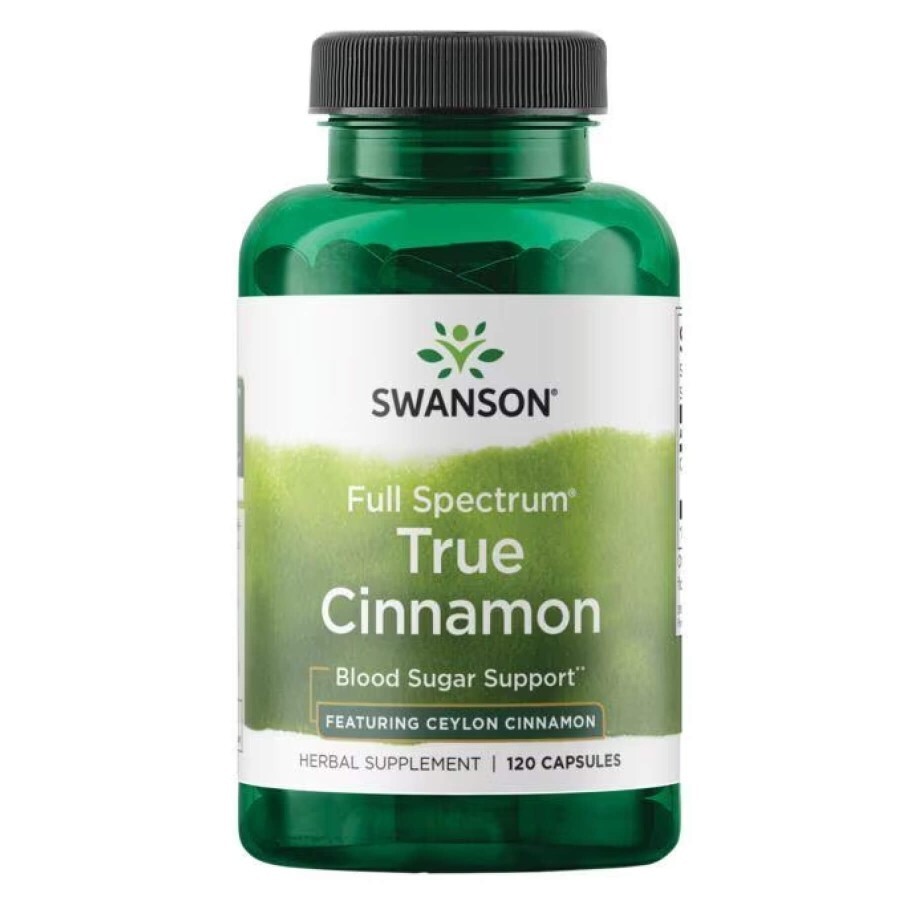 Корица Swanson True Cinnamon 300 мг, 120 капс.: цены и характеристики