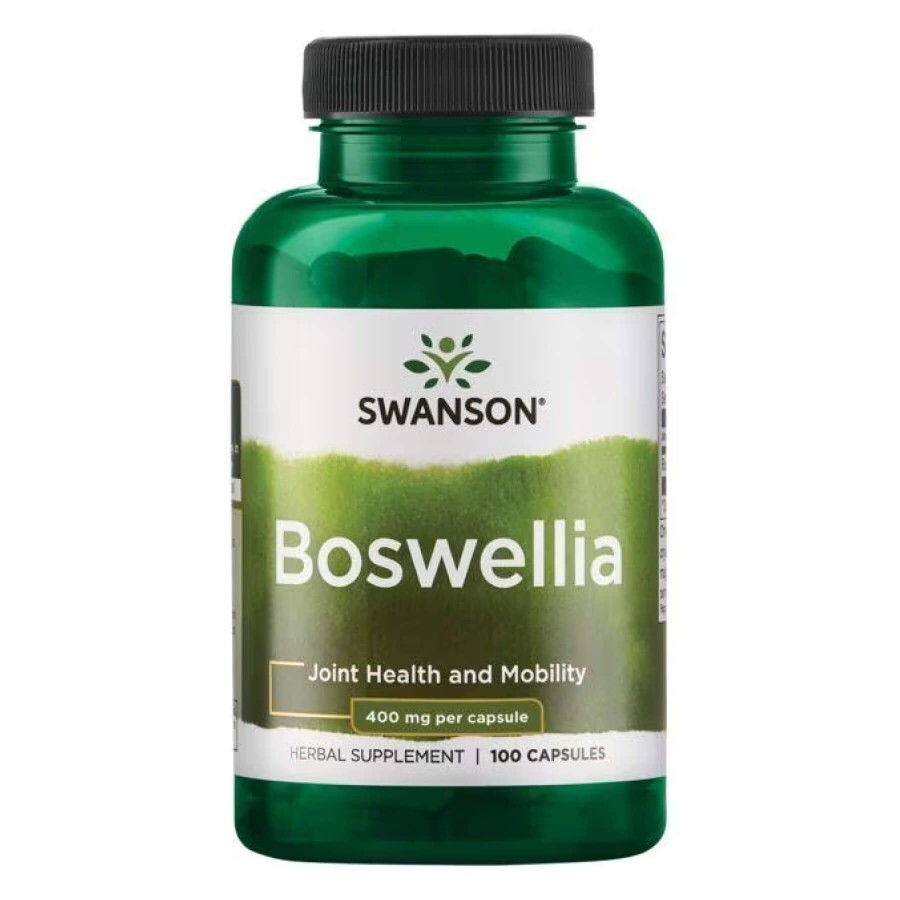 Босвелия Swanson Boswellia 400 мг, 100 капс.: ціни та характеристики