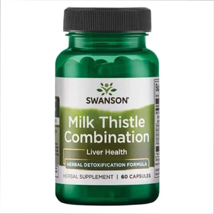 Расторопша Swanson Milk Thistle Combo, 60 капс.