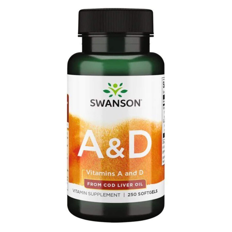 Комплекс Swanson Vitamin A D, 250 капс.: цены и характеристики