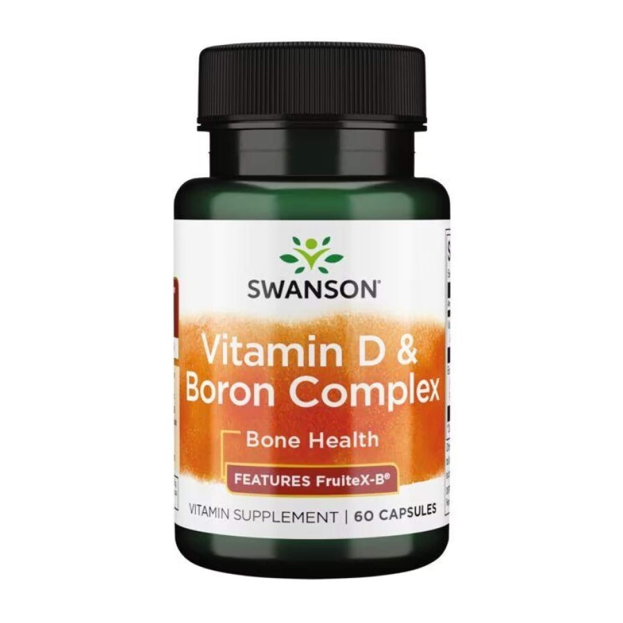 Комплекс Swanson Vitamin D Boron Complex, 60 капс.: цены и характеристики