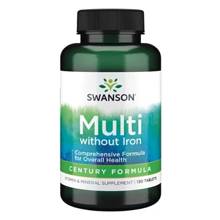 Комплекс Swanson Multi whith out Iron Century Formula, 130 таб.