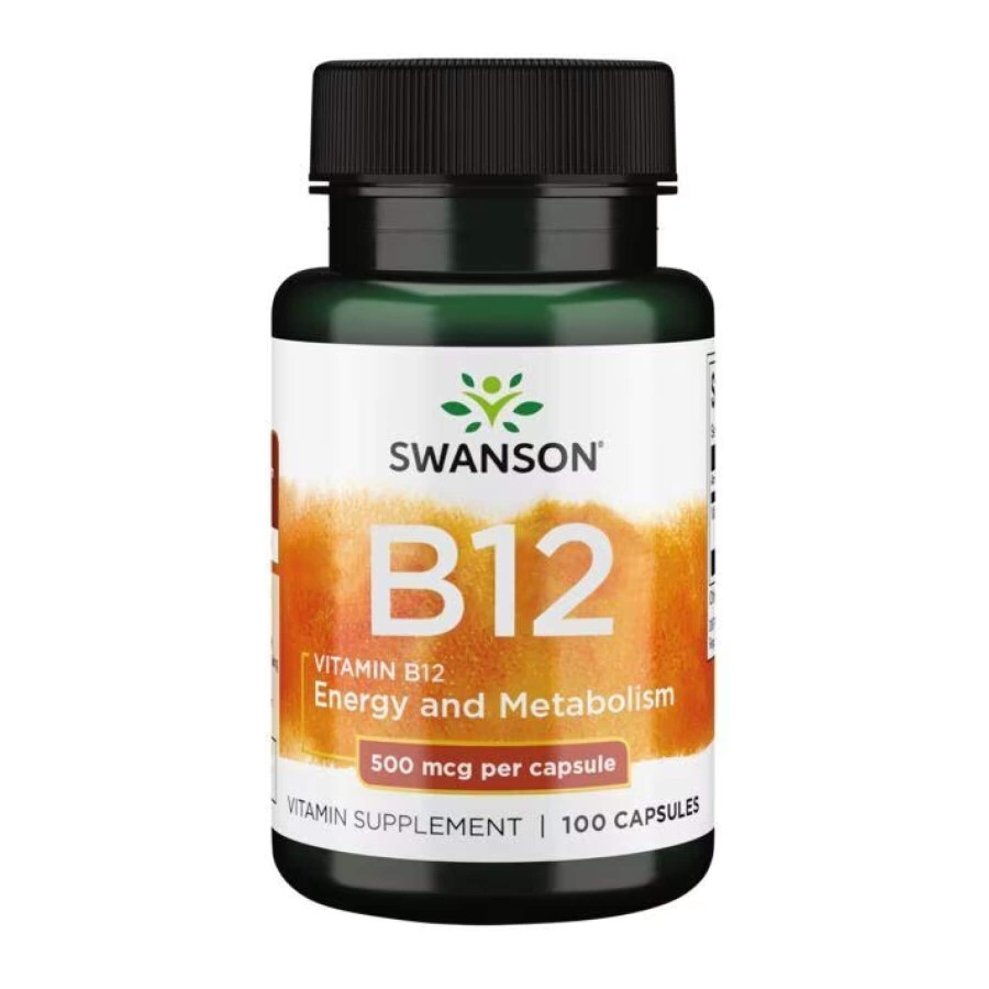 Вітамін B-12 Swanson B-12 complex, 100 таб.: ціни та характеристики