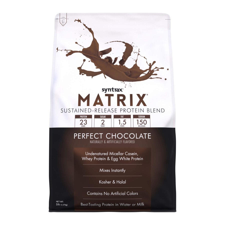 Протеїн Syntrax Matrix 5.0 Perfect Chocolate, 2270 г: ціни та характеристики