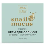 Крем для лица DR.NICE с муцином улитка ночная, 30 мл