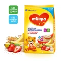 Каша молочная детская Нутриция Milupa Мультизлаковая с клубникой и бананом с 7 месяцев мягкая упаковка, 210 г