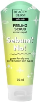 Пилинг-скраб для лица Beauty Derm (Бьюти дерм) Sebum?No! 75 мл