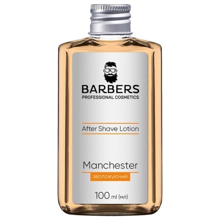 Лосьон после бритья BARBERS Manchester увлажняющий, 100 мл