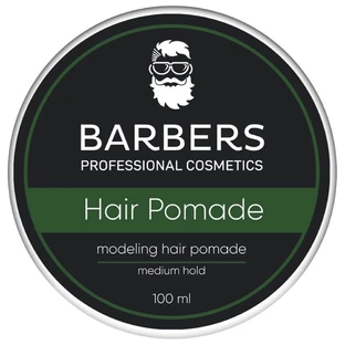 Помада для волос BARBERS Modeling Hair Pomade Medium Hold 100 мл