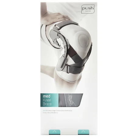 Бандаж на колінний суглоб ортез напівжорсткий PUSH care Knee Brace 2.30.1.01 універсальний розмір 1 : ціни та характеристики