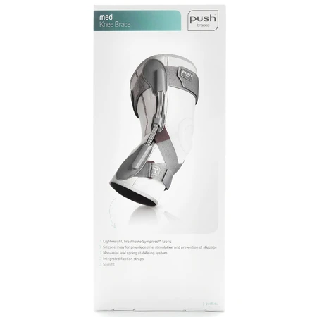 Бандаж на колінний суглоб ортез напівжорсткий PUSH care Knee Brace 2.30.1.01 універсальний розмір 1 : ціни та характеристики