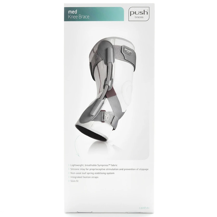 Бандаж на колінний суглоб ортез напівжорсткий PUSH care Knee Brace 2.30.1.01 універсальний розмір 1 : ціни та характеристики
