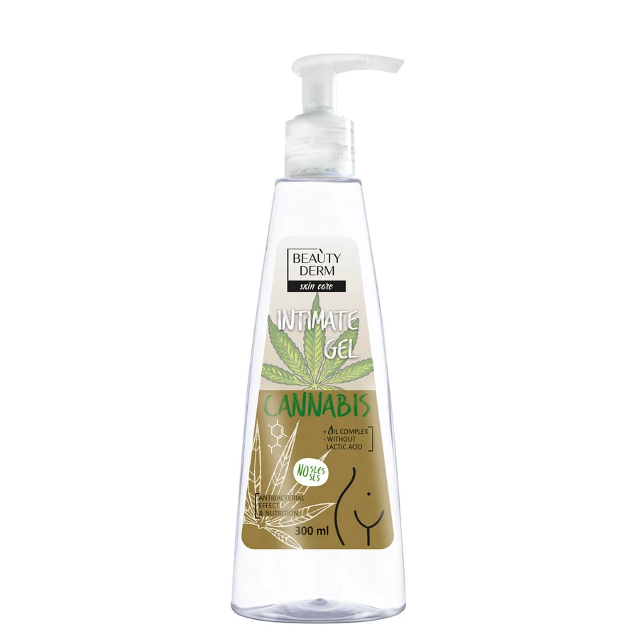 Гель для интимной гигиены Beauty Derm с маслами Cannabis 300 мл: цены и характеристики