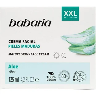 Крем для обличчя Babaria з алое XXL, 125 мл