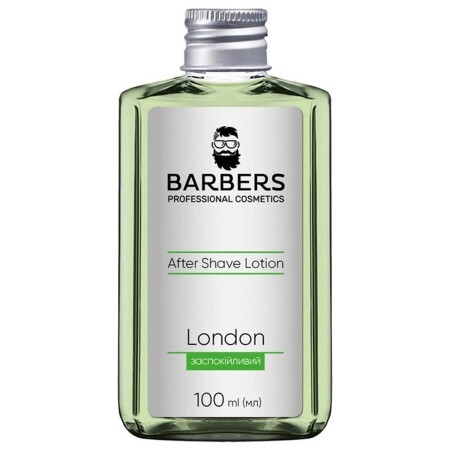 Лосьон после бритья Barbers London успокаивающий, 100 мл