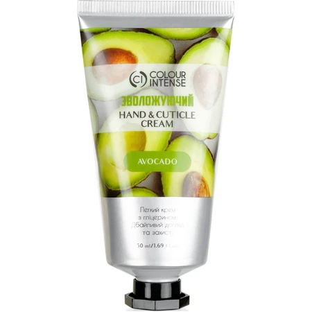 Крем для рук COLOUR INTENSE Hand&Cutice зволожуючий авокадо 50 мл: ціни та характеристики