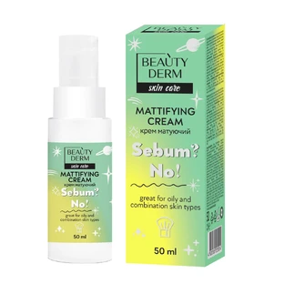 Крем для лица Beauty Derm матирующий Sebum?No! 50 мл