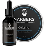 Набір для догляду за бородою Barbers Original олія 30 мл + бальзам 50 мл 