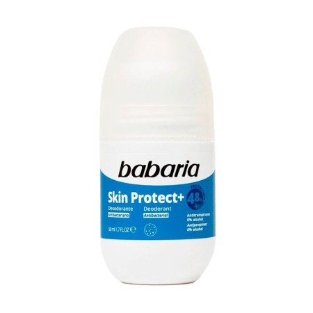 Дезодорант-антиперспірант кульковий Babaria Skin Protect+, 50 мл
