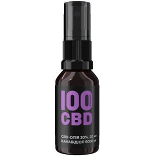 CBD-масло 30%, спрей оральный, 120 доз, 20 мл, 6000 мг CBD, в стеклянном флаконе