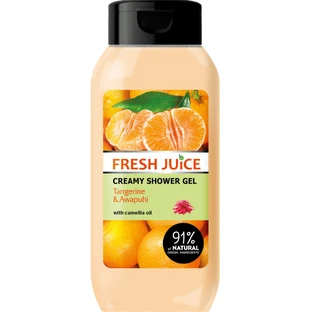Крем-гель для душа Fresh juice Tangerine&Awapuhi Мандарин и имбирь, 400 мл
