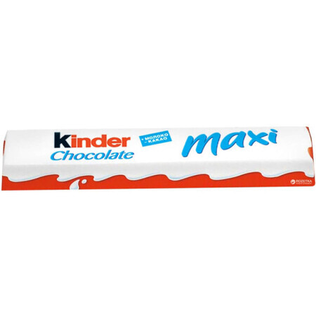 Молочный шоколад Kinder Maxi с молочной начинкой 21 г