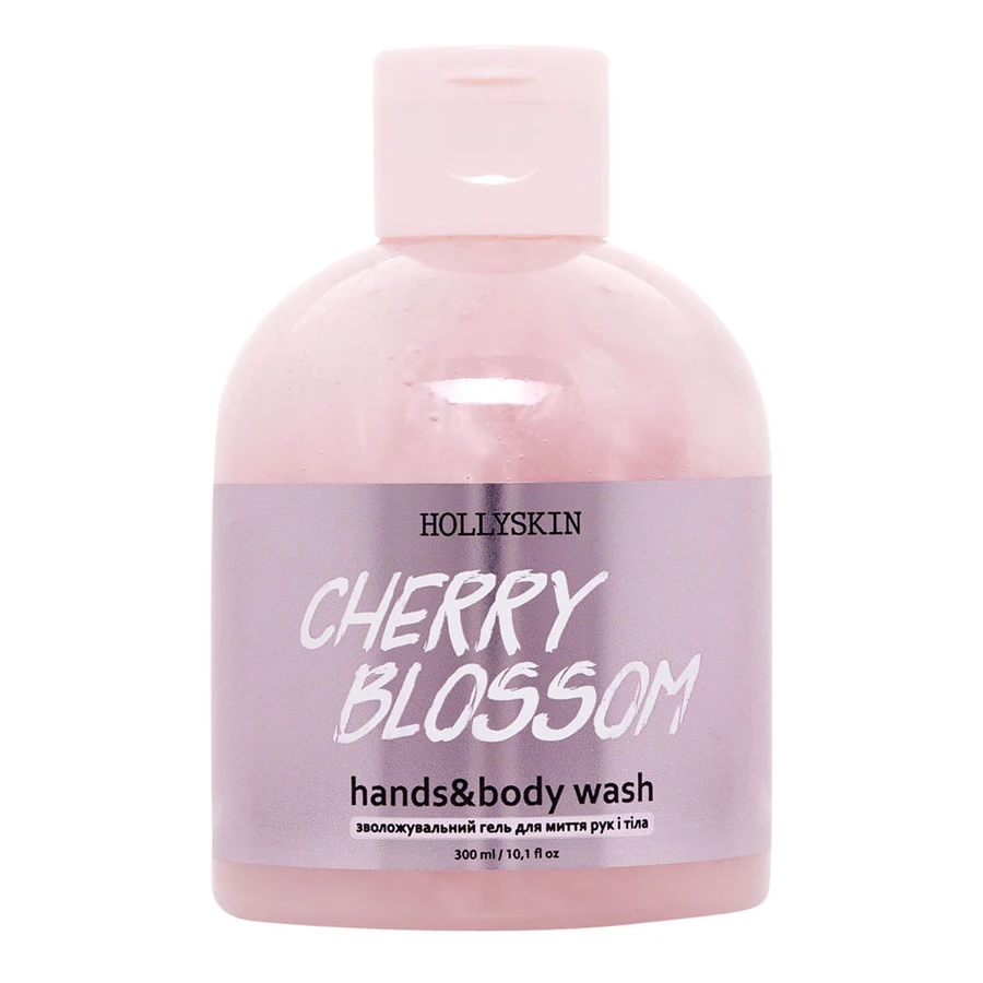 Гель для мытья рук и тела Hollyskin Cherry Blossom увлажняющий, 300 мл: цены и характеристики