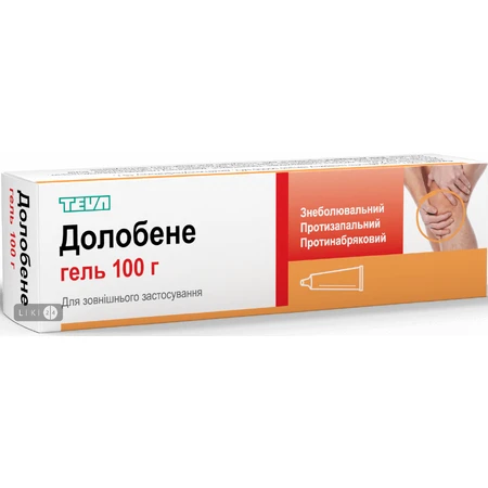 Долобене гель туба 100 г: цены и характеристики