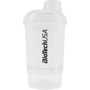 Шейкер Biotech Wave+ Nano shaker 300 мл + 150 мл Опаловый белый 