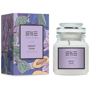 Ароматическая свеча Esse Home Smoky Plum дымная слива, 100 г