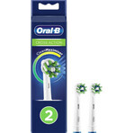 Насадки для електричної зубної щітки змінні Oral-B Cross Action EB50RB 2 шт: ціни та характеристики