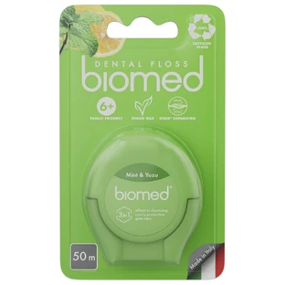 Зубная нить BioMed Мята и юдзу 50 м 
