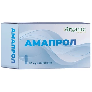 Амапрол супозиторії ректальні, № 10