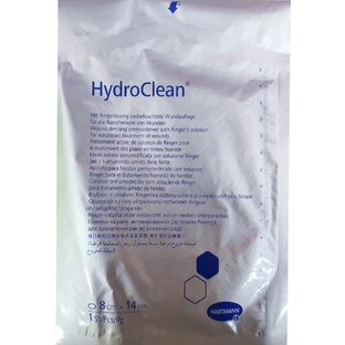 Повязка стерильная HydroClean активированая на рану для терапии во влажной среде размер 8 см х 14 см 1 шт