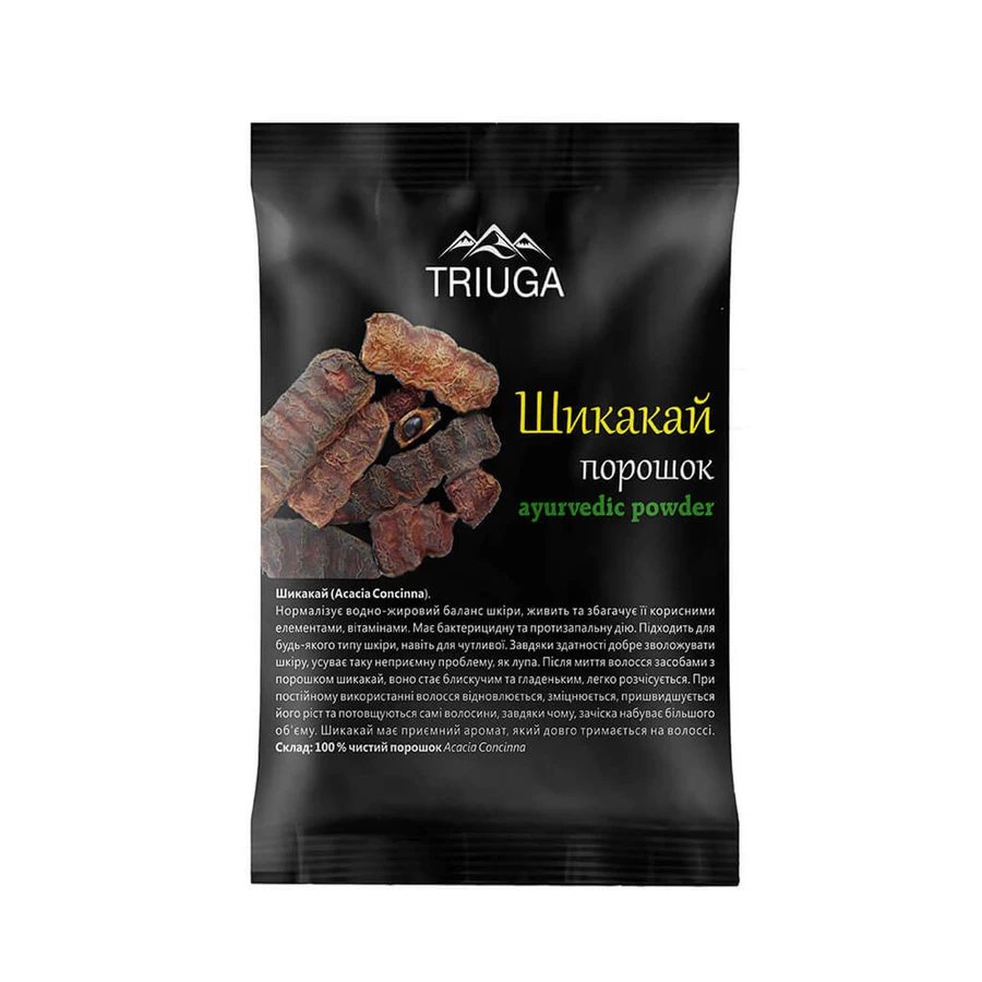 Порошок аюрведический Triuga Шикакай, 50 г: цены и характеристики
