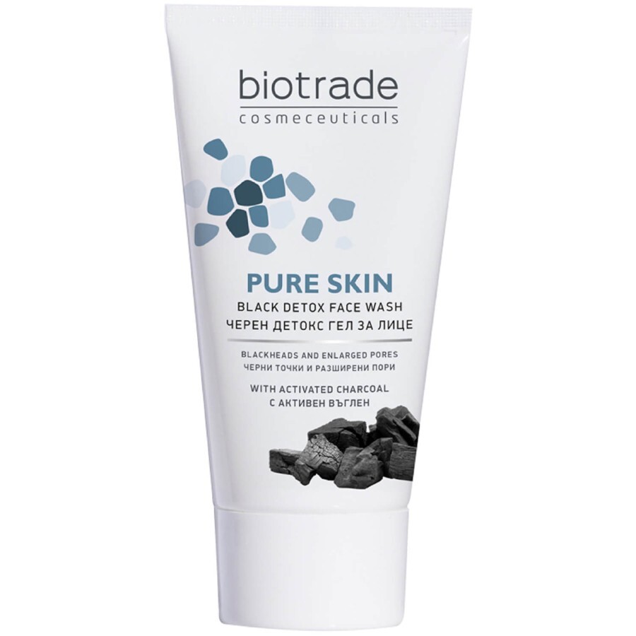 Гель-детокс для умывания Biotrade Pure Skin черный 50 мл: цены и характеристики