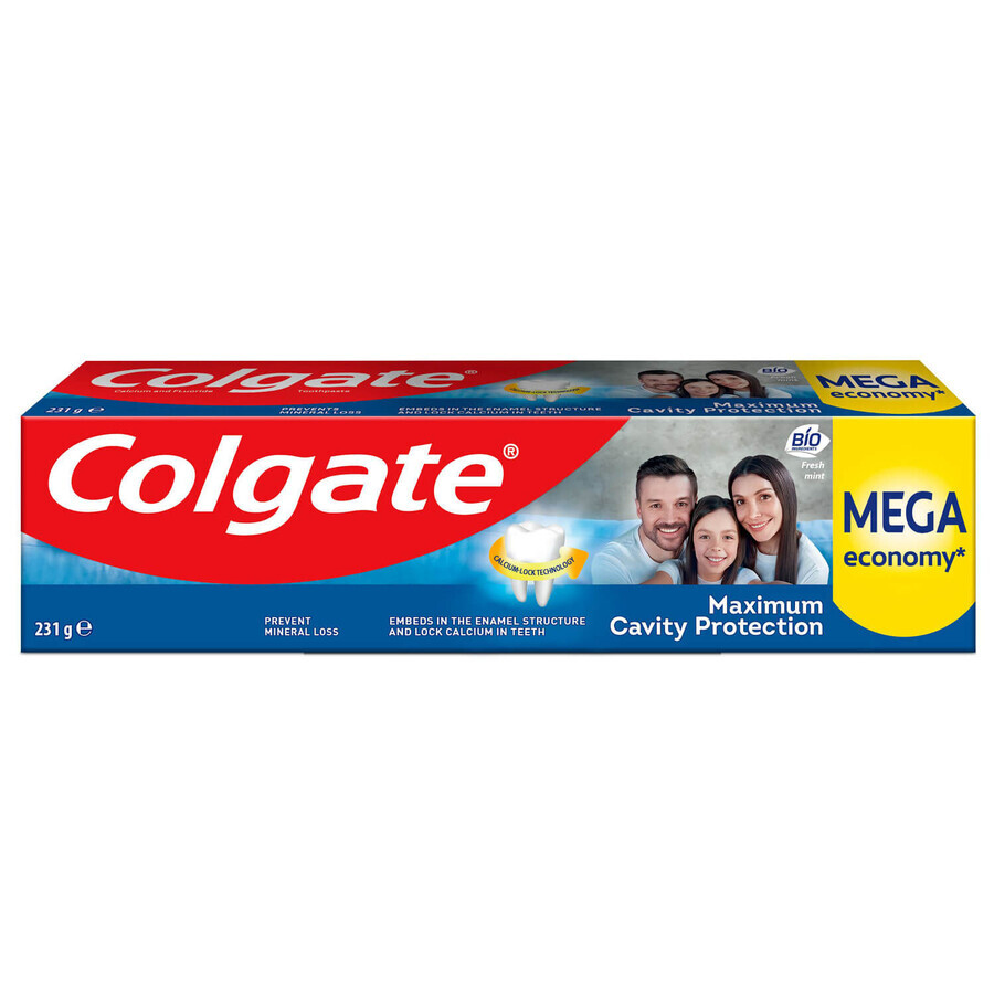 Зубная паста Colgate Максимальная защита от кариеса Свежая мята 150 мл: цены и характеристики