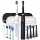 Набор электрических зубных щеток Pecham Black and White Travel Set PC-084