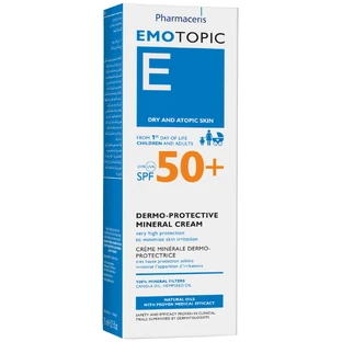 Крем для обличчя та тіла Pharmaceris E Emotopic дермазахисний мінеральний SPF 50+ 75 мл