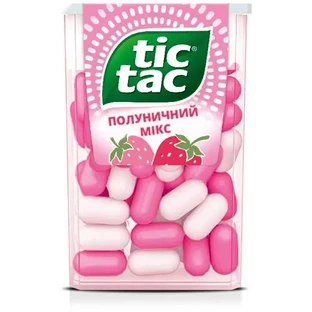 TicTac Клубничный микс 18 г