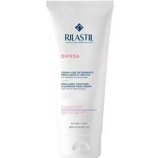 Крем для обличчя Rilastil Difesa очищуючий для чутливої, реактивної шкіри схильної до алергії 200 мл