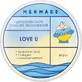 Патчи под глаза Mermade лимитированные гидрогелевые Love U, 60 шт
