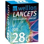 Ланцеты Wellion 28G, 100 штук: цены и характеристики