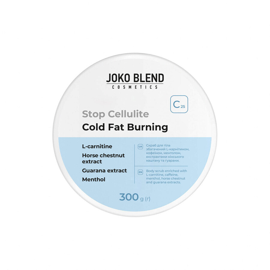 Скраб для тела Joko Blend антицеллюлитный с охлаждающим эффектом 300 г : цены и характеристики