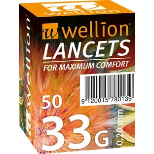 Ланцеты Wellion 33G, 50 штук